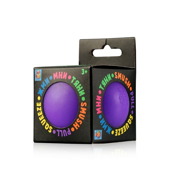 Лизун-жмяка 1 Toy Мелкие пакости Крутой замес шар 6см