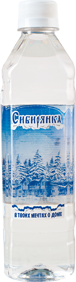 

Вода минеральная Сибирянка природная столовая негазированная 0.5 л