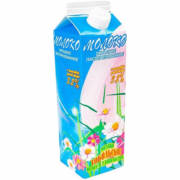 Молоко 3.2%, 1л
