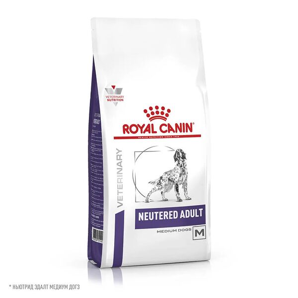 Royal Canin Neutered Adult Medium корм для кастрированных собак средних пород Диетический