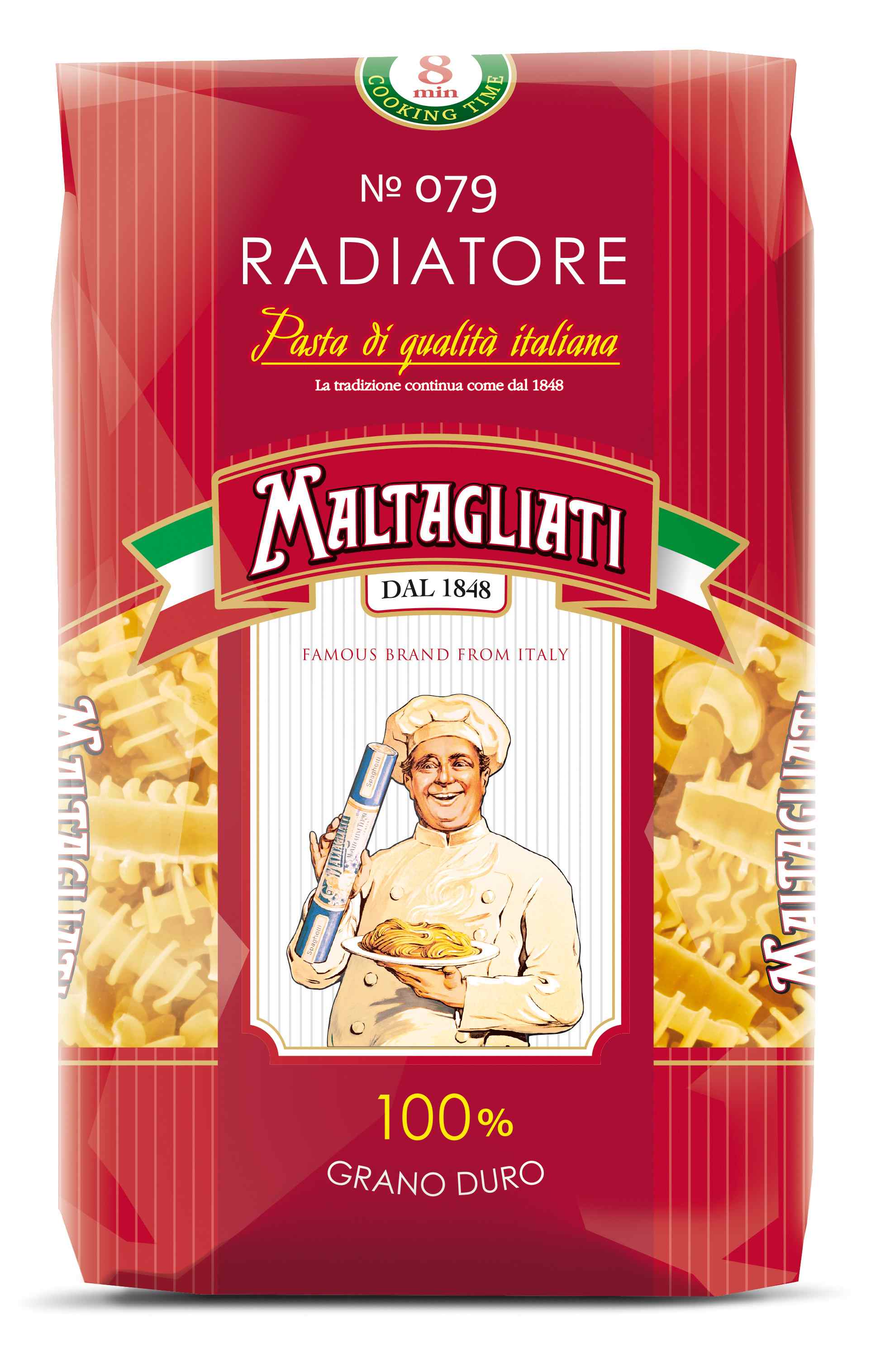 

Макароны Maltagliati №079 Radiatore 450 г