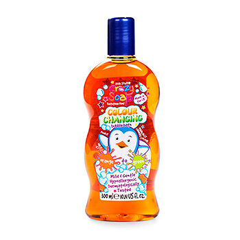 Пена для ванны Kids Stuff Crazy Soap Colour Changing меняющая цвет из оранжевого в зеленый