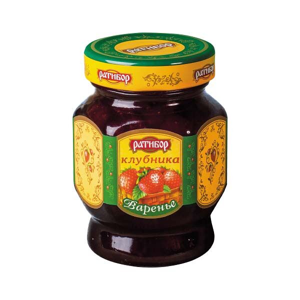 Варенье Ратибор Клубника 360г