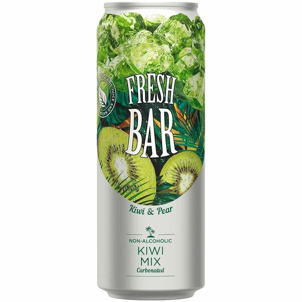 Напиток безалкогольный Fresh Bar киви микс сильногазированный