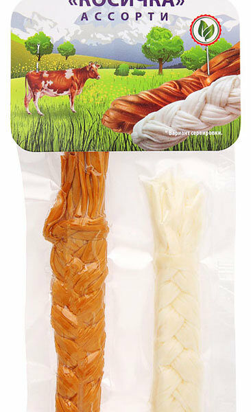 Сыр косичка Чизолини ассорти