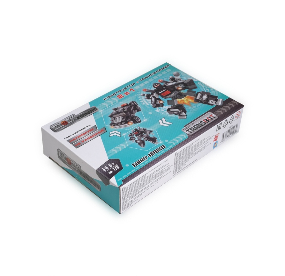 

Конструктор 1TOY Blockformers Transbot Хаммер-Айронкоп