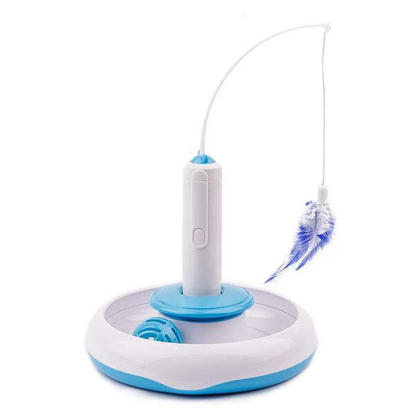 Игрушка для кошек Интерактивная удочка 3 в 1