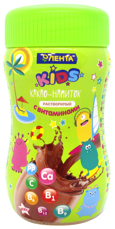 

Какао-напиток растворимый ЛЕНТА KIDS с витаминами