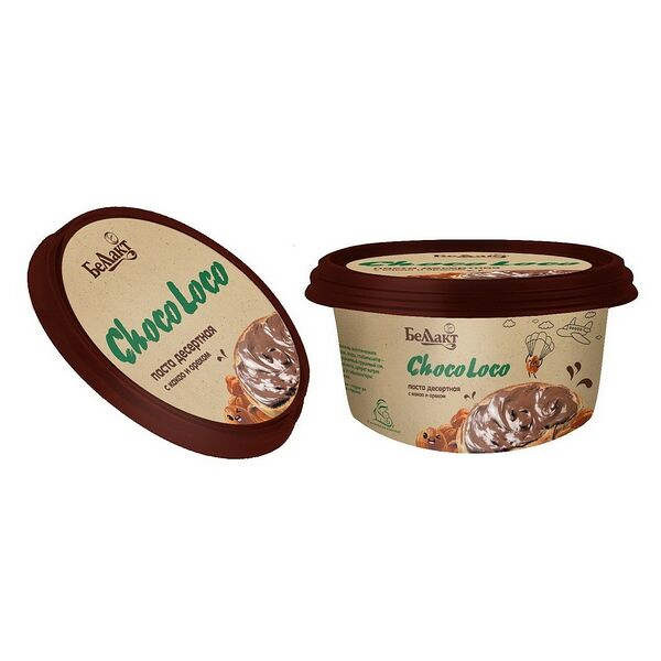 Паста десертная 25% с какао и фундуком 250г п/ст