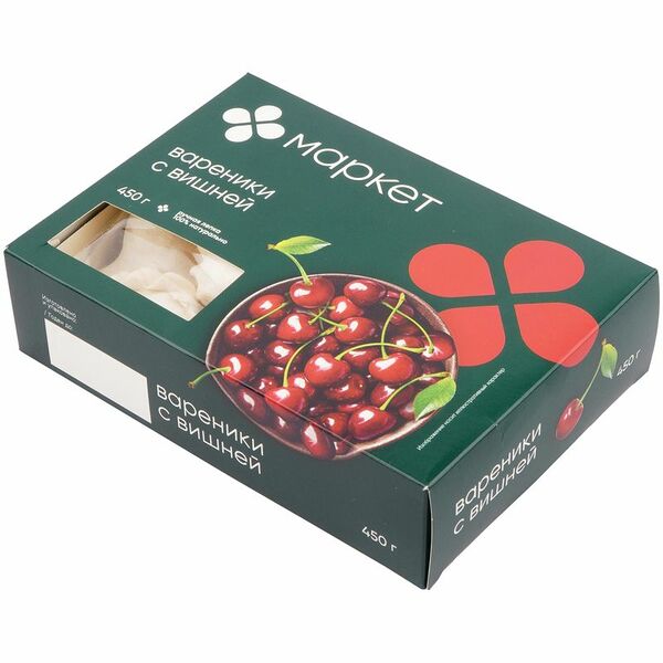 Вареники с вишней замороженные Маркет Перекрёсток 450 г