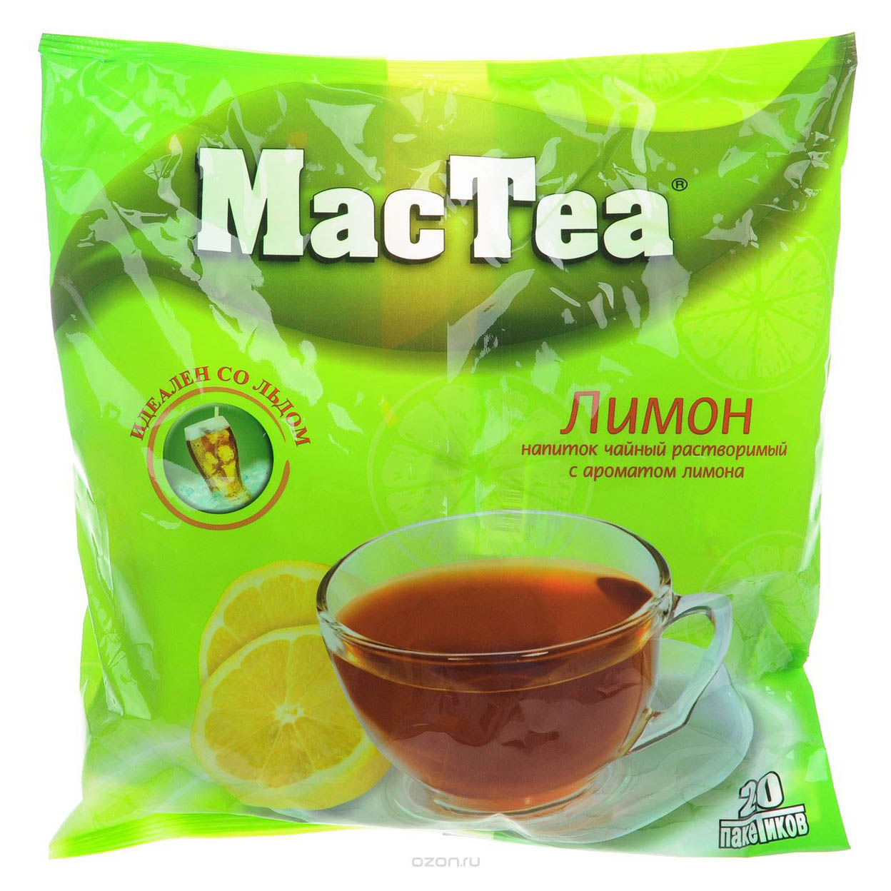 

Чай растворимый MacTea лимон, 16 г
