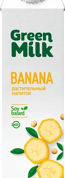 Напиток соевый Green Milk банан