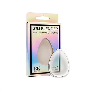 Спонж для макияжа Beauty Bar силиконовый Sili Blender цвет прозрачный, Китай