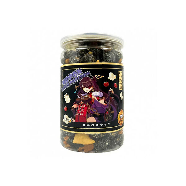 Японский попкорн микс Ниппон Блэк Попкорн барбекю, 130 г