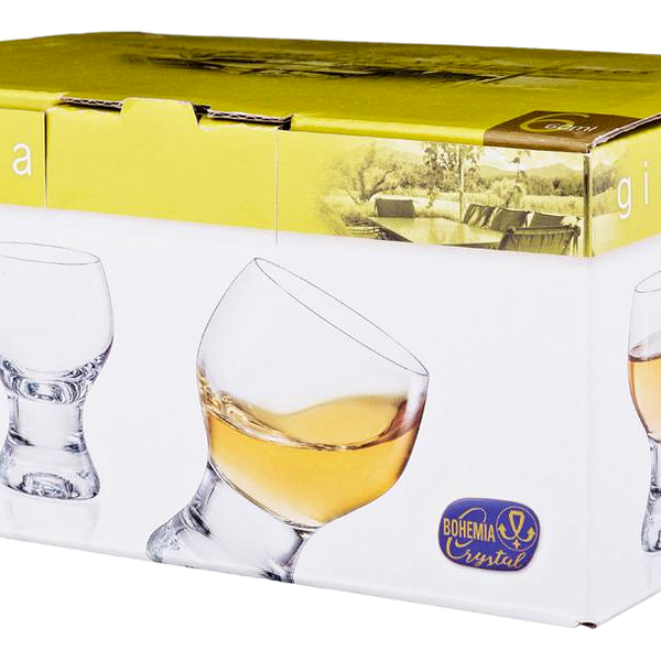 Набор рюмок для ликера Crystal Bohemia Gina 60 мл х 6 шт