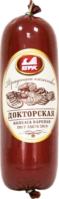 

Колбаса вареная Докторская Атрус охлажденная 400 г