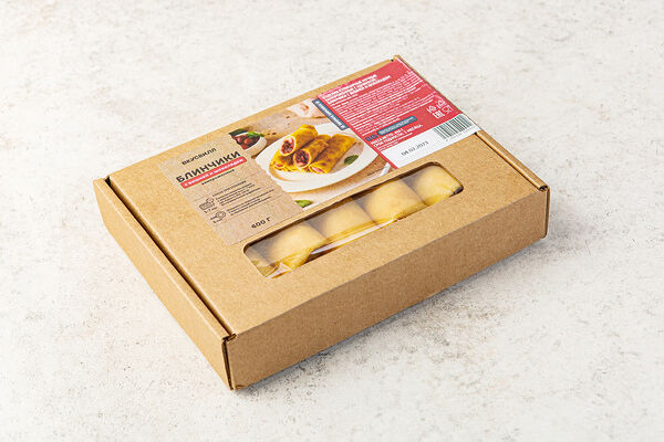 Блинчики с вишней и шоколадом, заморозка Продукт замороженный