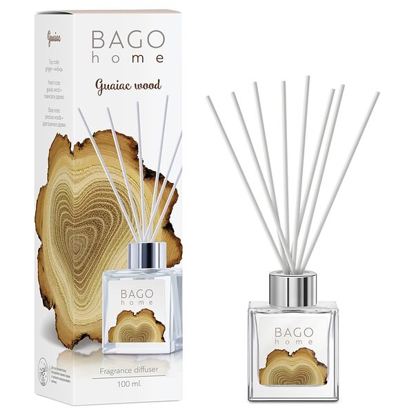 Аромадиффузор Bago home Гваяковое дерево 100 мл