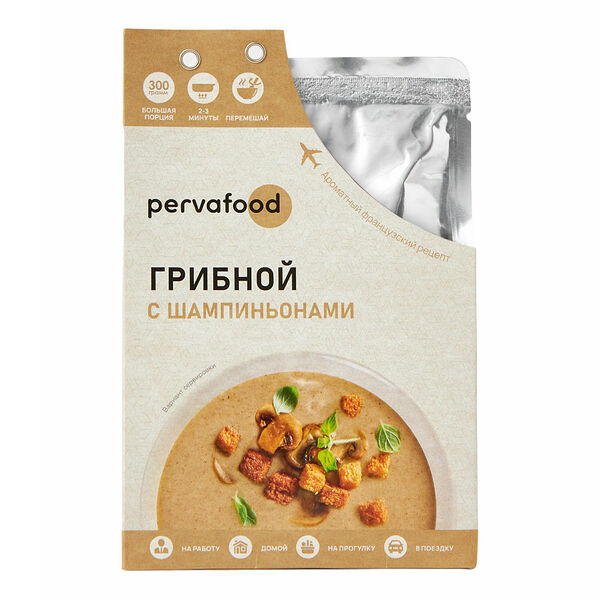 Грибной крем-суп Pervafood 300г