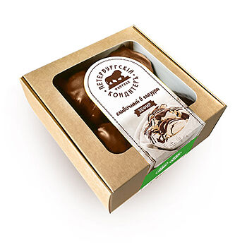 Зефир Петербургский КондитерЪ Сливочный в глазури ароматизированный