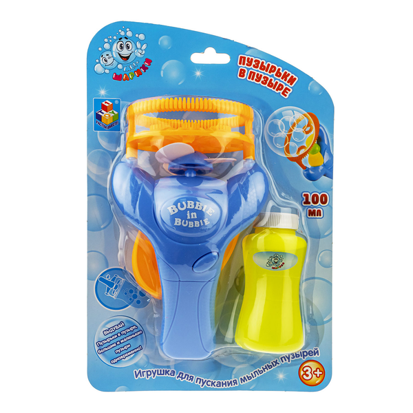 Игрушка для пускания мыльных пузырей 1Toy