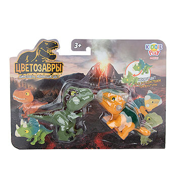 Игровой набор «Animagic. Два динозаврика, меняющих цвет» в ассортименте, KiddiePlay, Китай