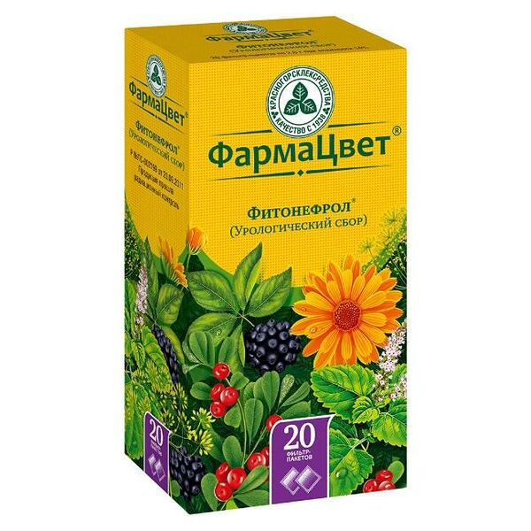 Фитонефрол (Урологический сбор) фильтр-пакеты 20 шт