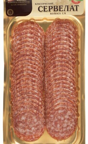 Сервелат сырокопчёный классический Егорьевская КГФ