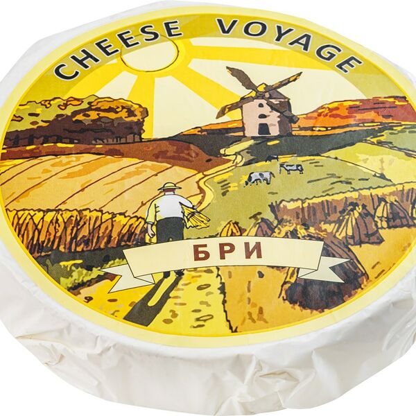 Сыр Бри Cheese Voyage с белой плесенью 50%-60% без змж