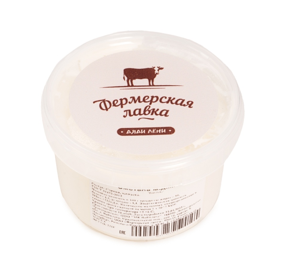 

Сметана Фермерская Лавка Дяди Лёни 30% 250 г, Россия