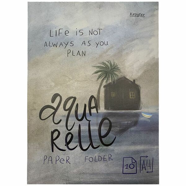 Папка для рисования акварелью А4 Kroyter