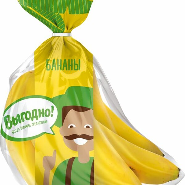 Бананы Выгодно фасованные