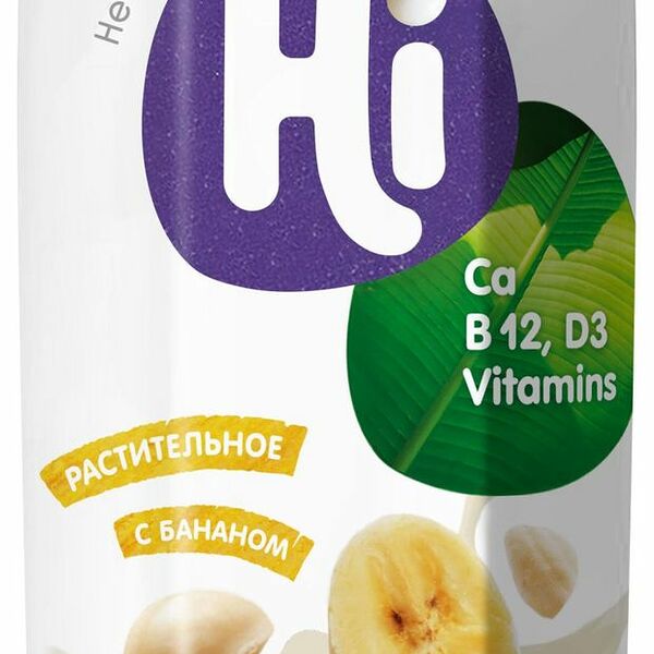 Напиток соевый Hi с бананом 3.2% 1 л