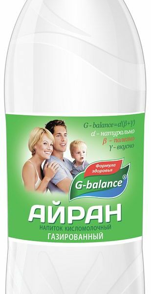 Напиток кисломолочный G-balance Айран Национальный 1%