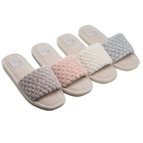 Тапочки домашние женские Lucky Land Тотти, размер 36, 1 пара, в ассортименте