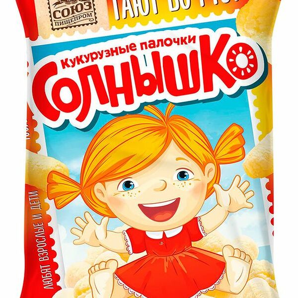 Палочки кукурузные Солнышко 70 г