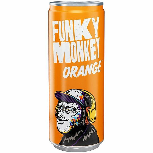 Напиток Funky Monkey Orange безалкогольный 0.33 л