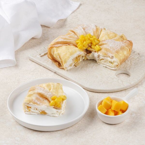 Торт Манго-Маракуйя блинный, 400г