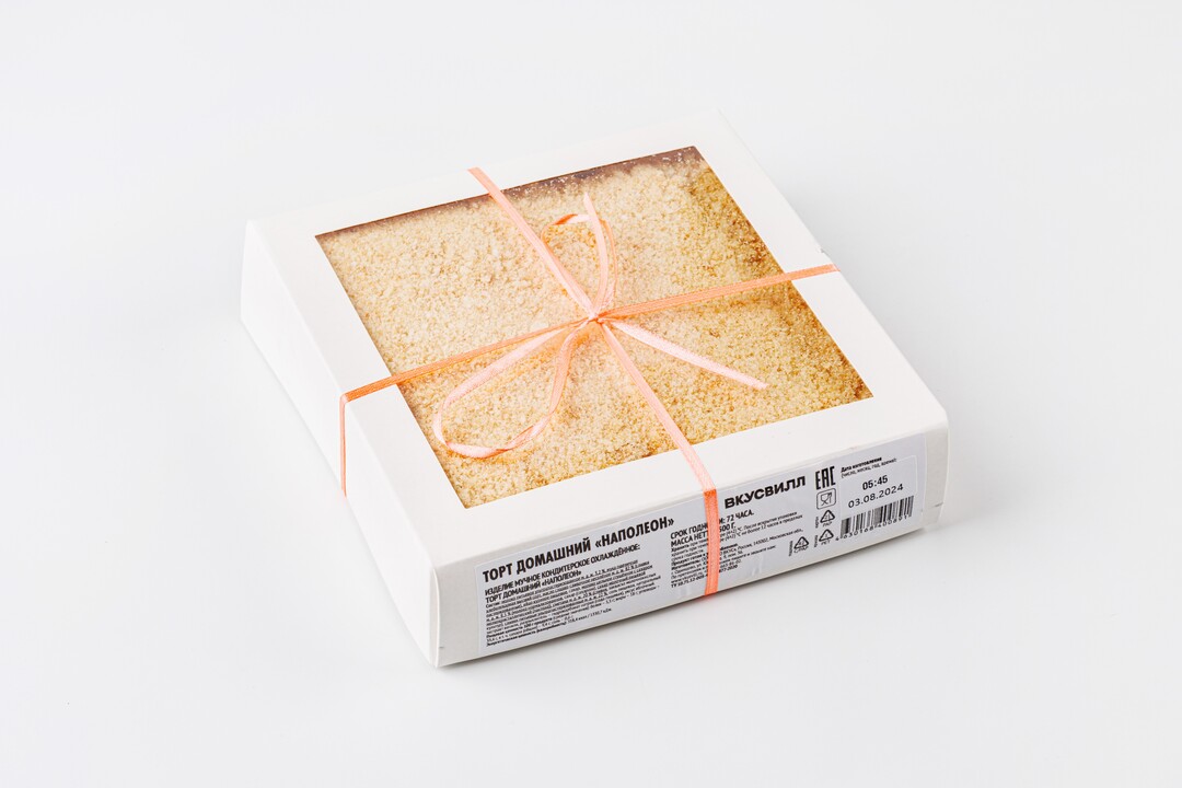 

Торт домашний Наполеон 500 г