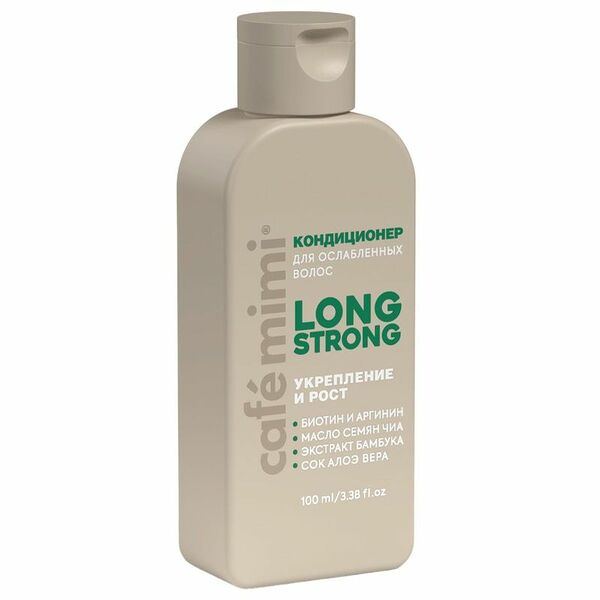 Кондиционер для волос Cafe Mimi Long strong укрепление и рост 100 мл