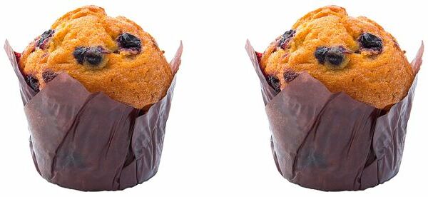 Маффин Ашан с черной смородиной, 2х90 г