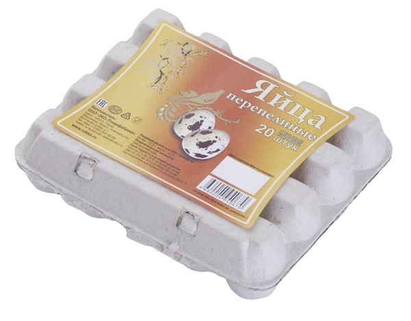 Яйца перепелиные пищевые