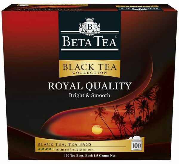Чай чёрный Beta Tea Royal Quality, 100 пак