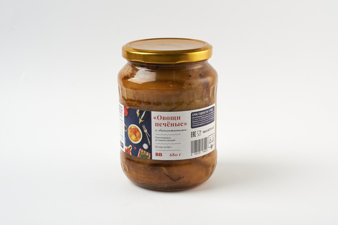 

Овощи печеные ВкусВилл, 680г