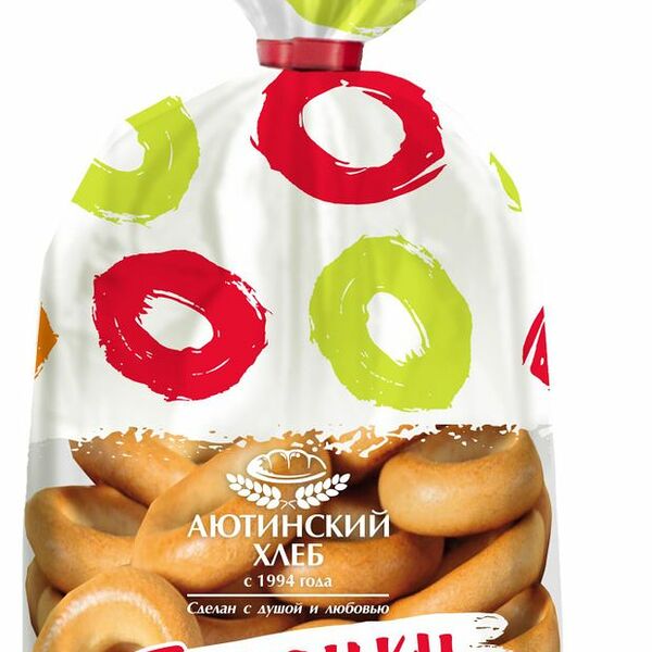 Баранки Аютинский Хлеб Сахарные 300г