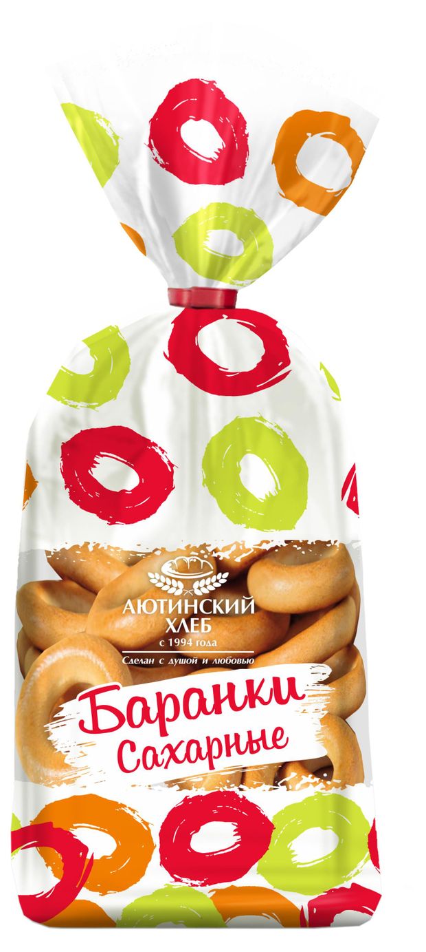 

Баранки Аютинский Хлеб Сахарные 300г