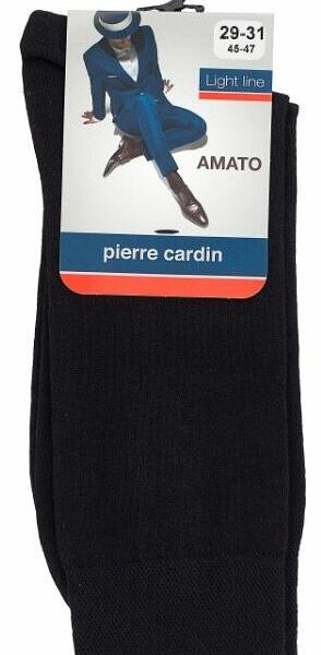 Носки мужские Pierre Cardin Amato черные размер 25-27