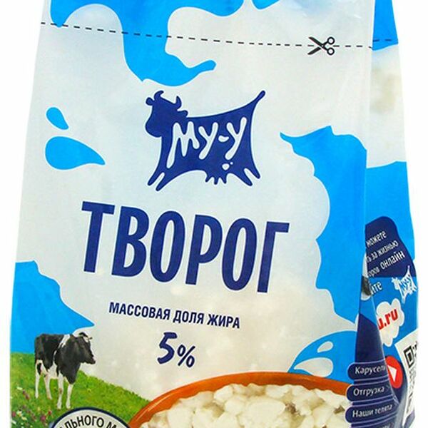 Творог Му-у 5% 300г
