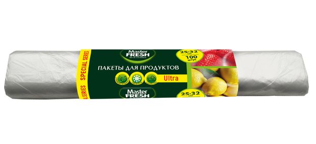 

Пакеты для продуктов Master Fresh 100 шт