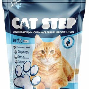 Наполнитель для кошачьего туалета Cat Step Arctic силикагелевый 3.8 л